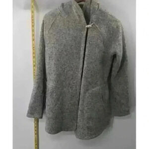 The North Face Women's Gray Jacket Size S Toggle Closure Casual Wear